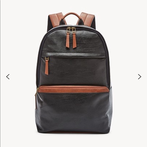 Fossil Handbags - Fossil Evan Blackpack in black